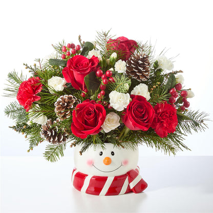Jolly Snowman Bouquet –  A Floral Gallery, Clayton MO