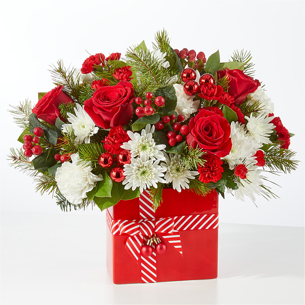 Presents Under the Tree Bouquet –  A Floral Gallery, Clayton MO