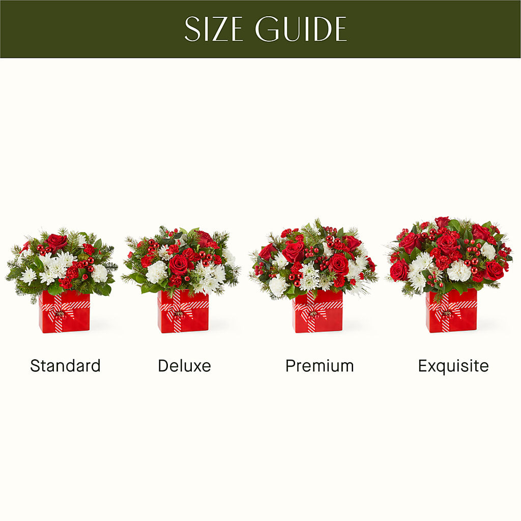 Presents Under the Tree Bouquet –  A Floral Gallery, Clayton MO