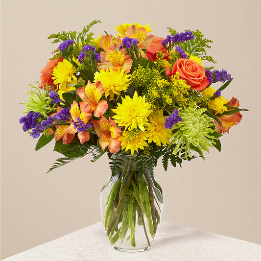 Marmalade Skies Bouquet –  A Floral Gallery, Clayton MO