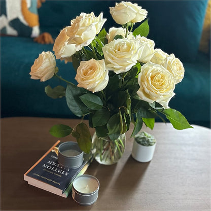 Long Stem Yellow Rose Bouquet –  A Floral Gallery, Clayton MO