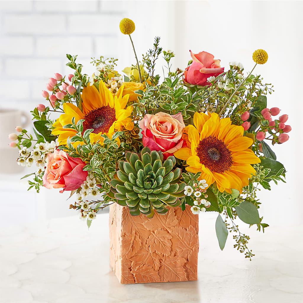 Sunflower Season Bouquet –  A Floral Gallery, Clayton MO