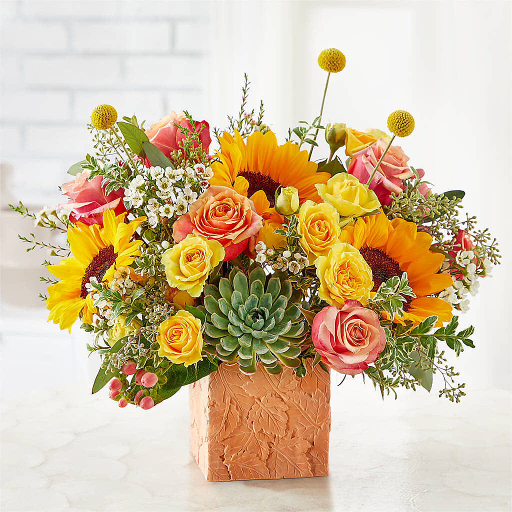 Sunflower Season Bouquet –  A Floral Gallery, Clayton MO