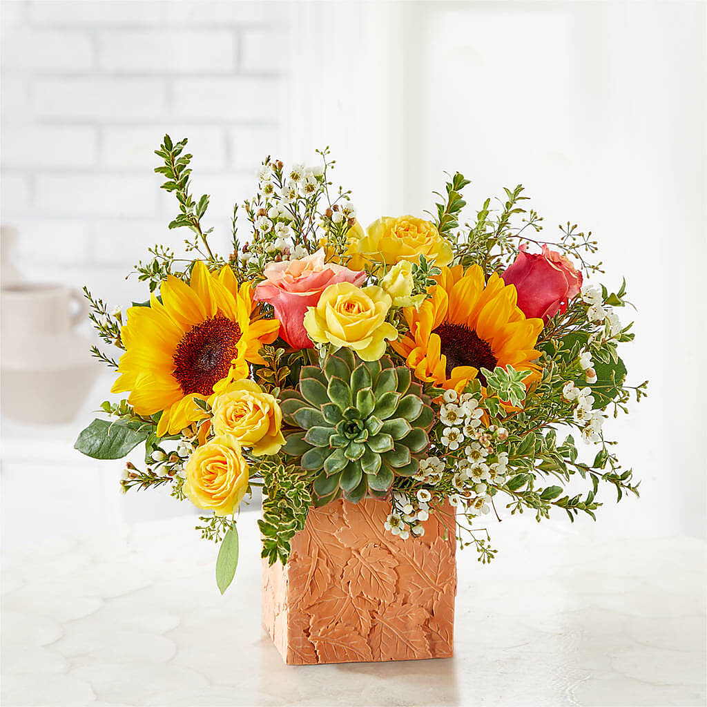 Sunflower Season Bouquet –  A Floral Gallery, Clayton MO
