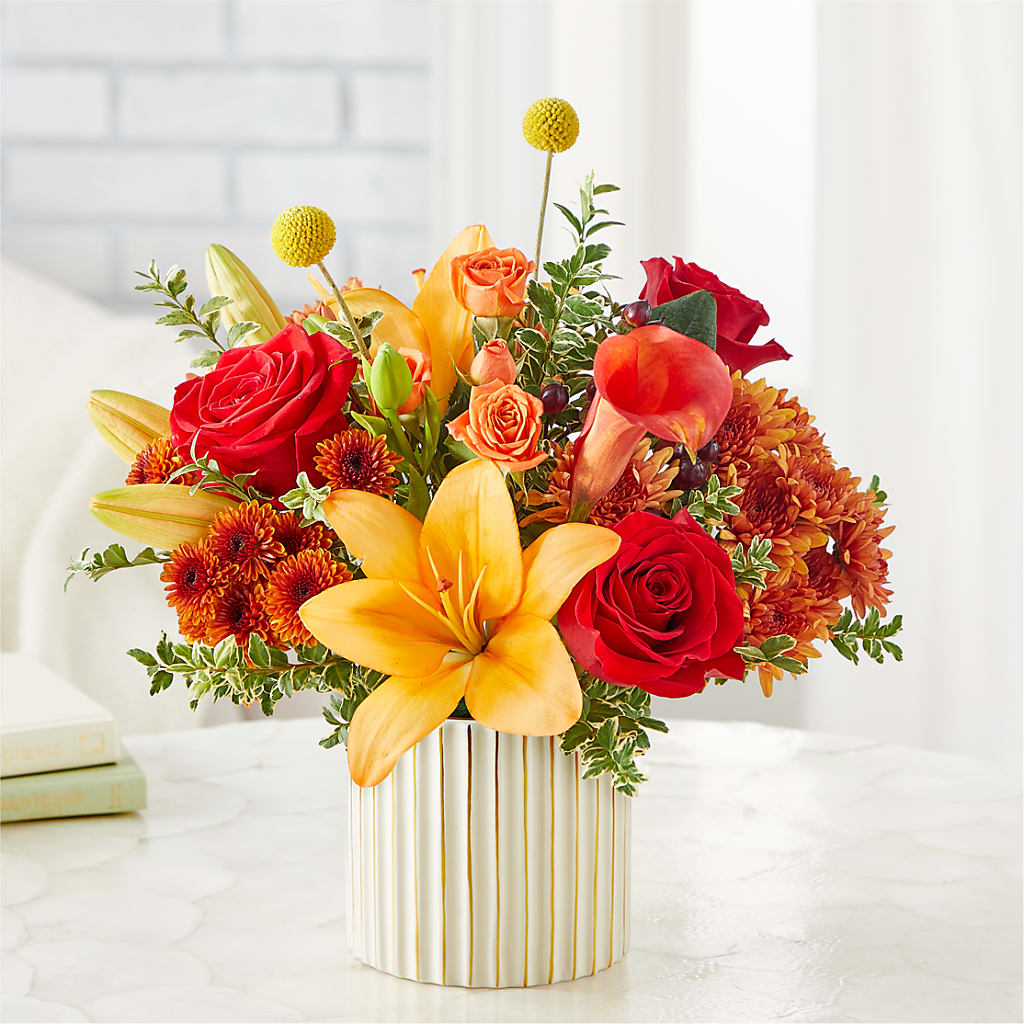 Scarlet Skies Bouquet –  A Floral Gallery, Clayton MO