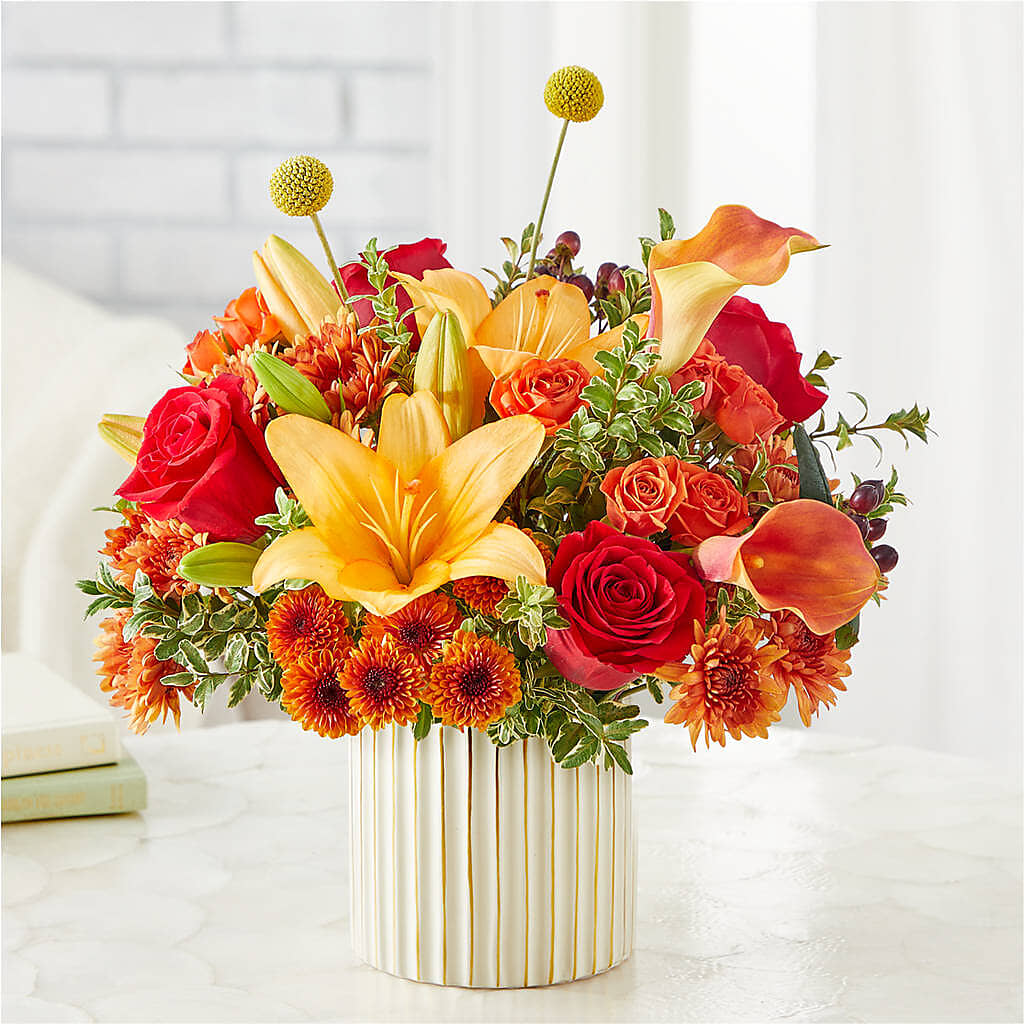 Scarlet Skies Bouquet –  A Floral Gallery, Clayton MO