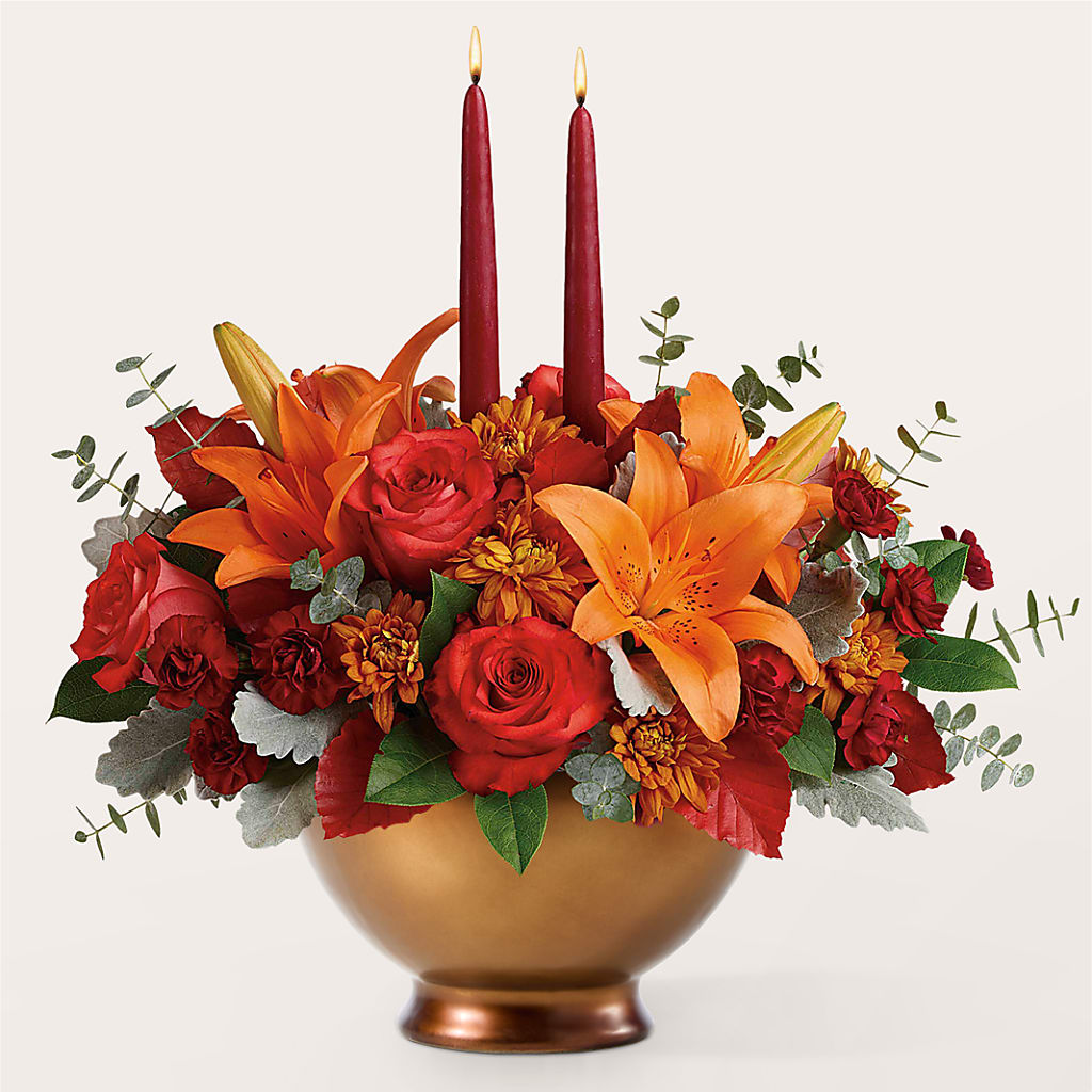 Fruits of Fall Centerpiece –  A Floral Gallery, Clayton MO