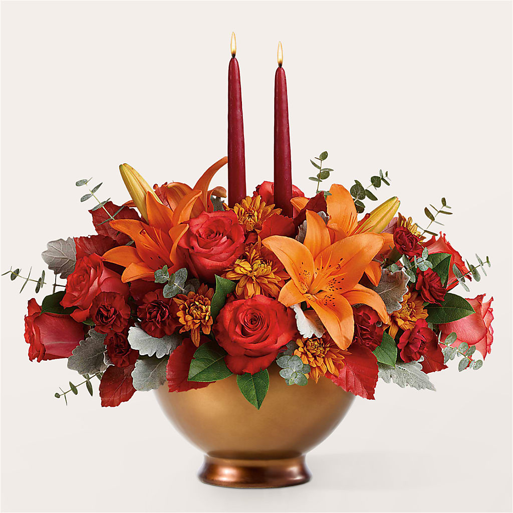 Fruits of Fall Centerpiece –  A Floral Gallery, Clayton MO