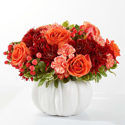 Autumn Air Pumpkin Bouquet –  A Floral Gallery, Clayton MO