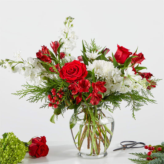 Merry Moment Bouquet – A Florist Original –  A Floral Gallery, Clayton MO