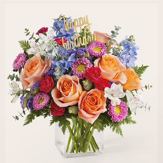 Birthday Bash Bouquet –  A Floral Gallery, Clayton MO
