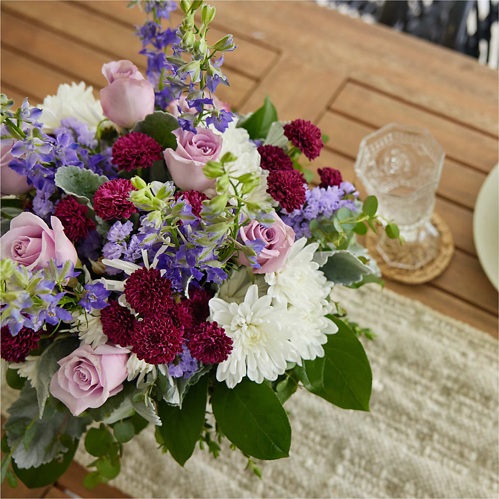 Violet Frost Bouquet –  A Floral Gallery, Clayton MO