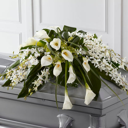 Angel Wings Casket Spray –  A Floral Gallery, Clayton MO