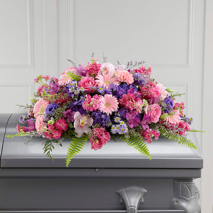 Glorious Garden Casket Spray –  A Floral Gallery, Clayton MO