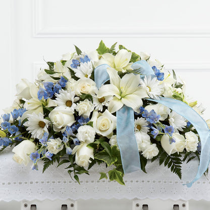 Tender Treasure Casket Spray –  A Floral Gallery, Clayton MO