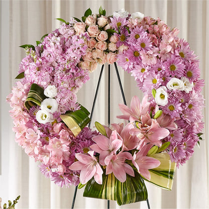 Gift of Warmth Wreath –  A Floral Gallery, Clayton MO