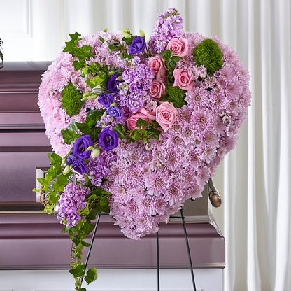 Treasured Love Standing Heart –  A Floral Gallery, Clayton MO