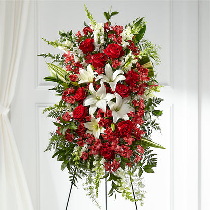 Everlasting Memory Standing Spray –  A Floral Gallery, Clayton MO