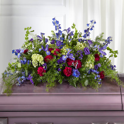 Always Treasured Casket Spray –  A Floral Gallery, Clayton MO