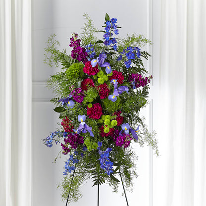 Heavenly Skies Standing Spray –  A Floral Gallery, Clayton MO