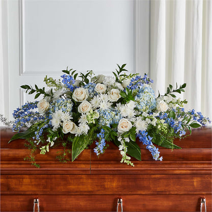 Timeless Essence Casket Spray –  A Floral Gallery, Clayton MO