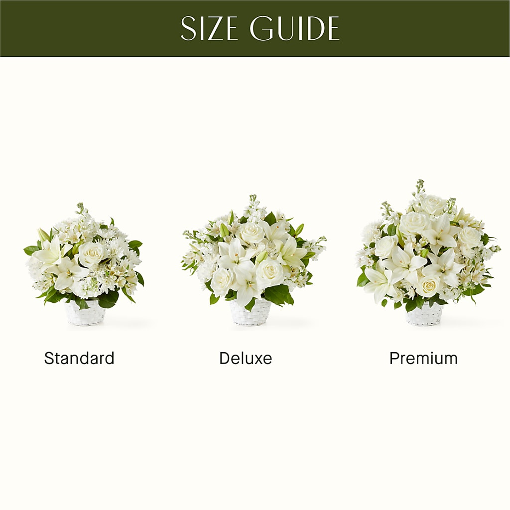 Peaceful Reflections Arrangement –  A Floral Gallery, Clayton MO