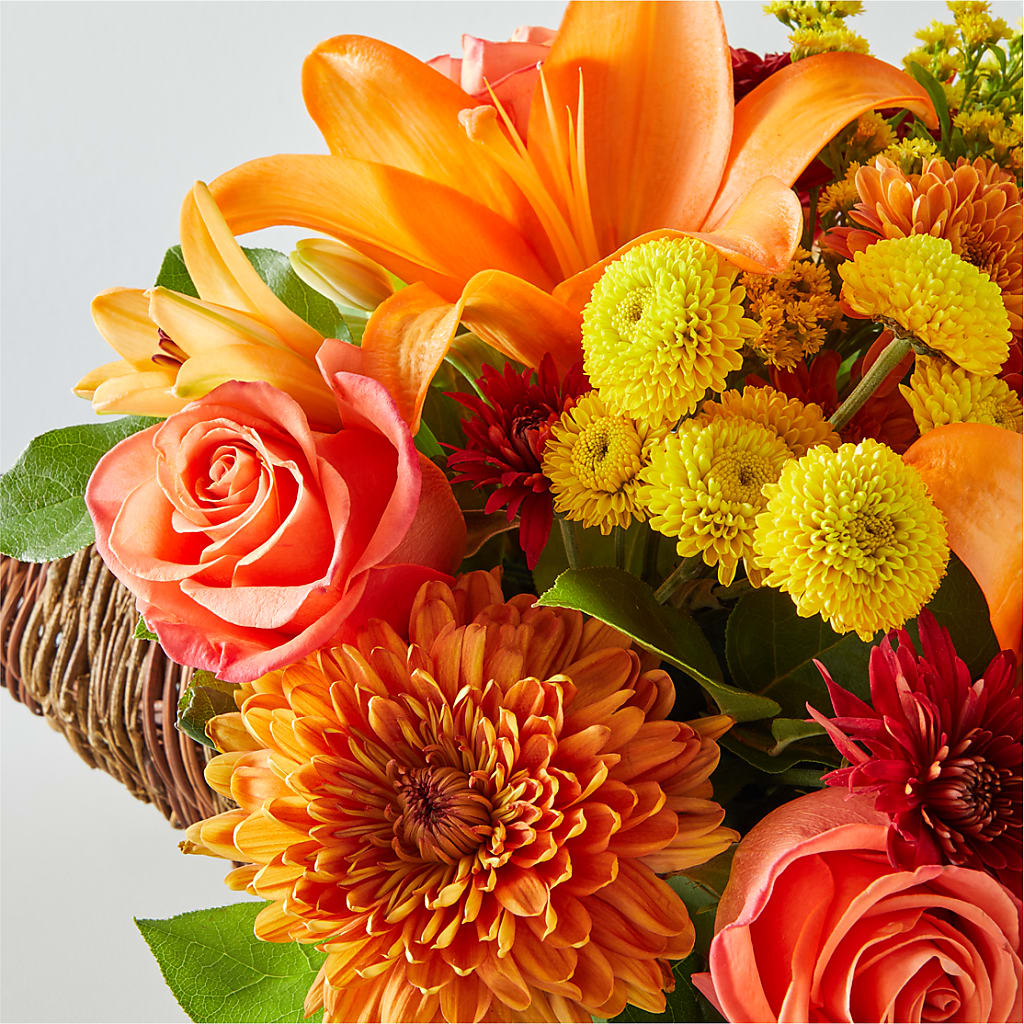 Bouquet of Blessings Cornucopia –  A Floral Gallery, Clayton MO