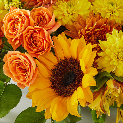 Autumn Harmony Centerpiece –  A Floral Gallery, Clayton MO