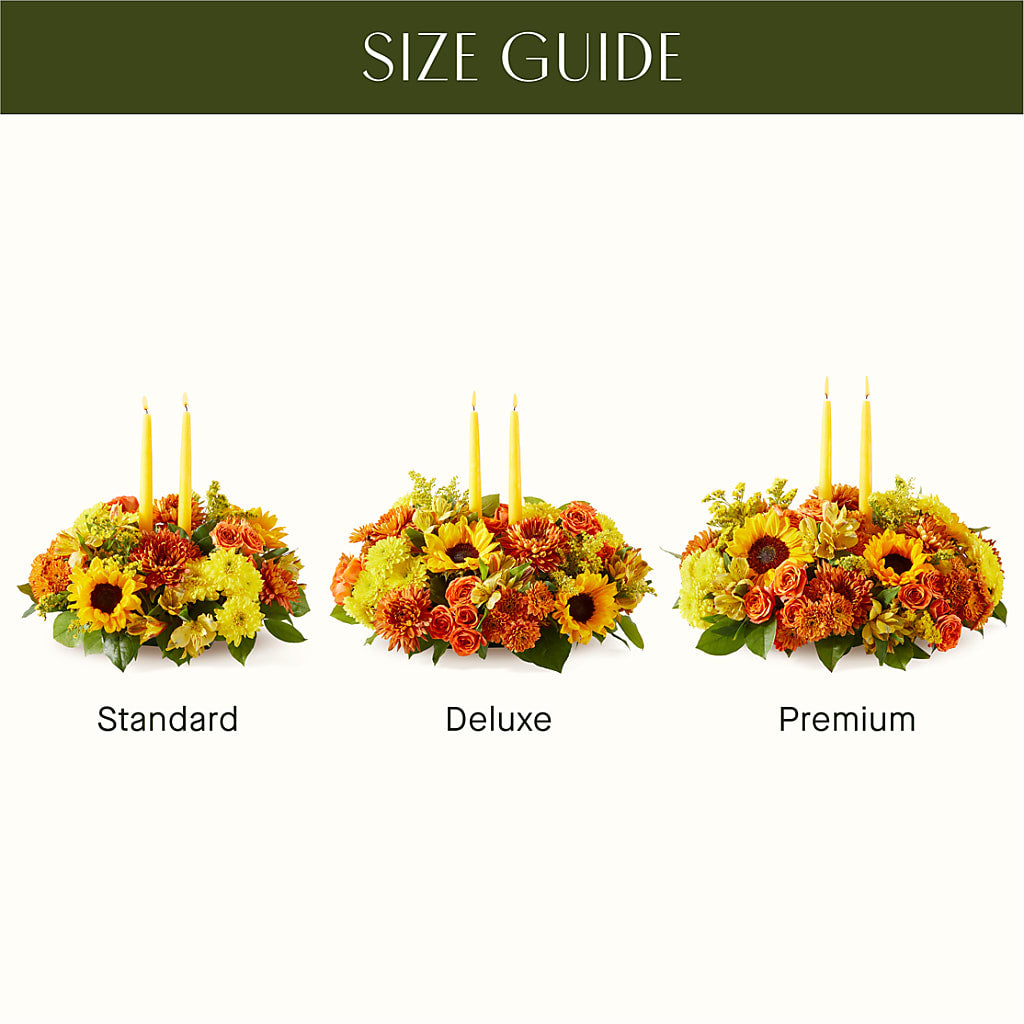Autumn Harmony Centerpiece –  A Floral Gallery, Clayton MO