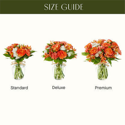 Apricot Glow Bouquet –  A Floral Gallery, Clayton MO