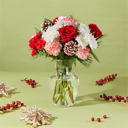 Candy Cane Lane Bouquet –  A Floral Gallery, Clayton MO