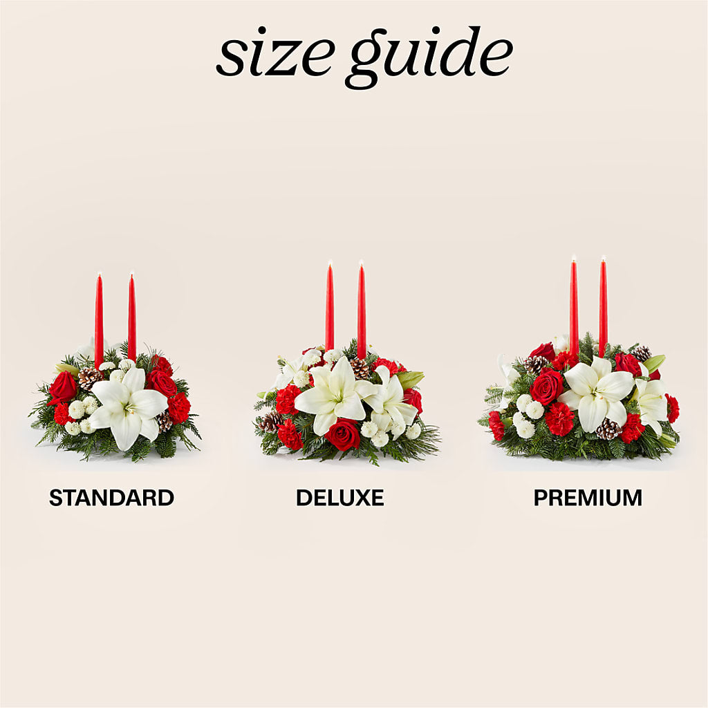 Seasonal Festivities Centerpiece –  A Floral Gallery, Clayton MO