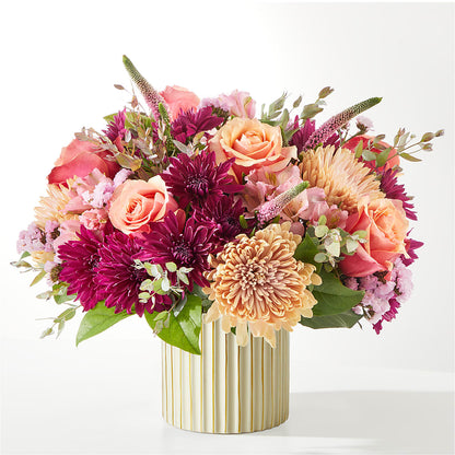 Berry Cobbler Bouquet with Ivory Vase –  A Floral Gallery, Clayton MO