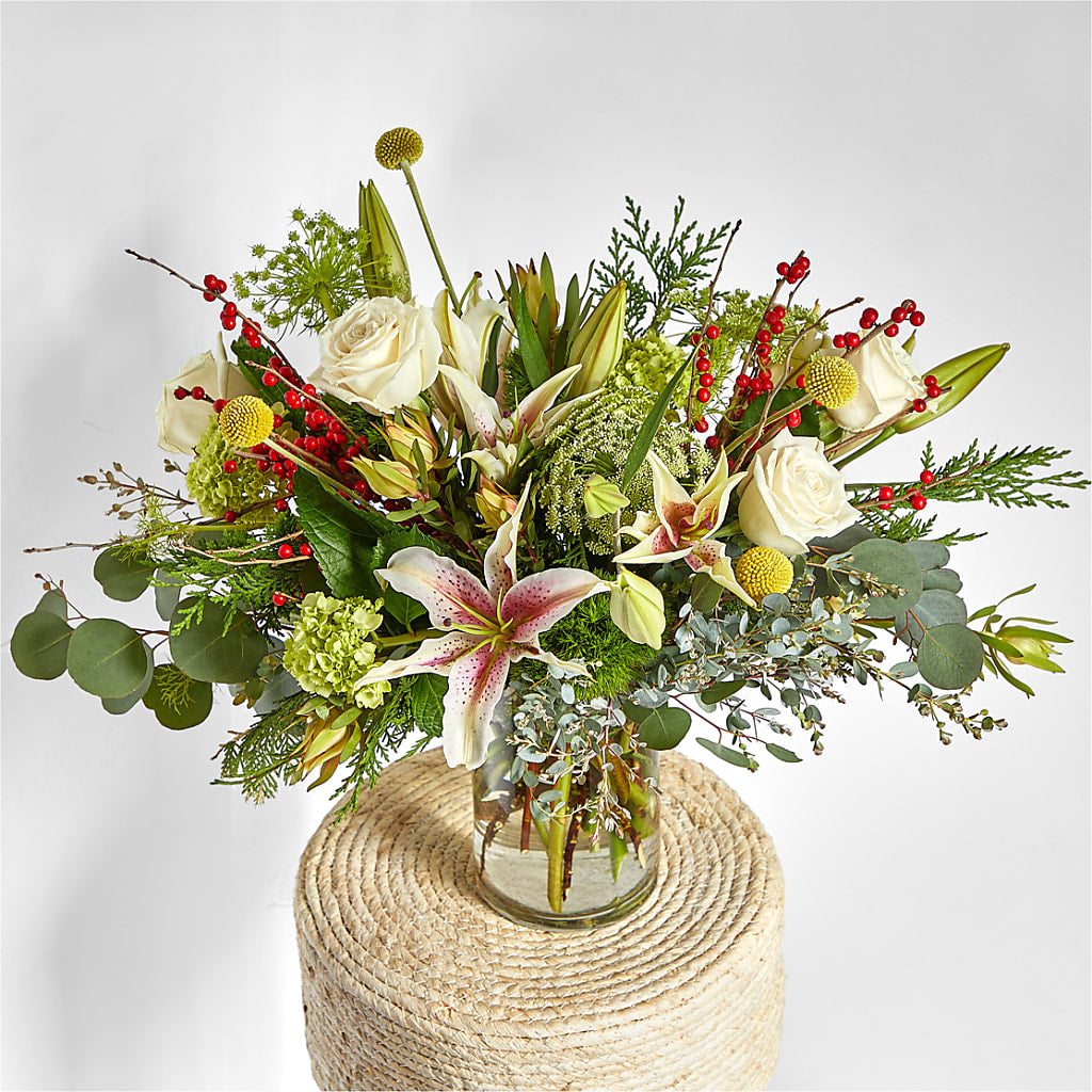 Berry & Bright Bouquet –  A Floral Gallery, Clayton MO
