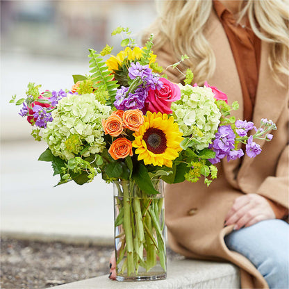 Vibrant Greetings Bouquet –  A Floral Gallery, Clayton MO