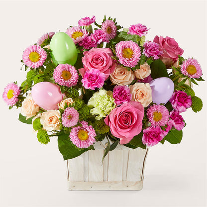 Get Eggcited Basket –  A Floral Gallery, Clayton MO