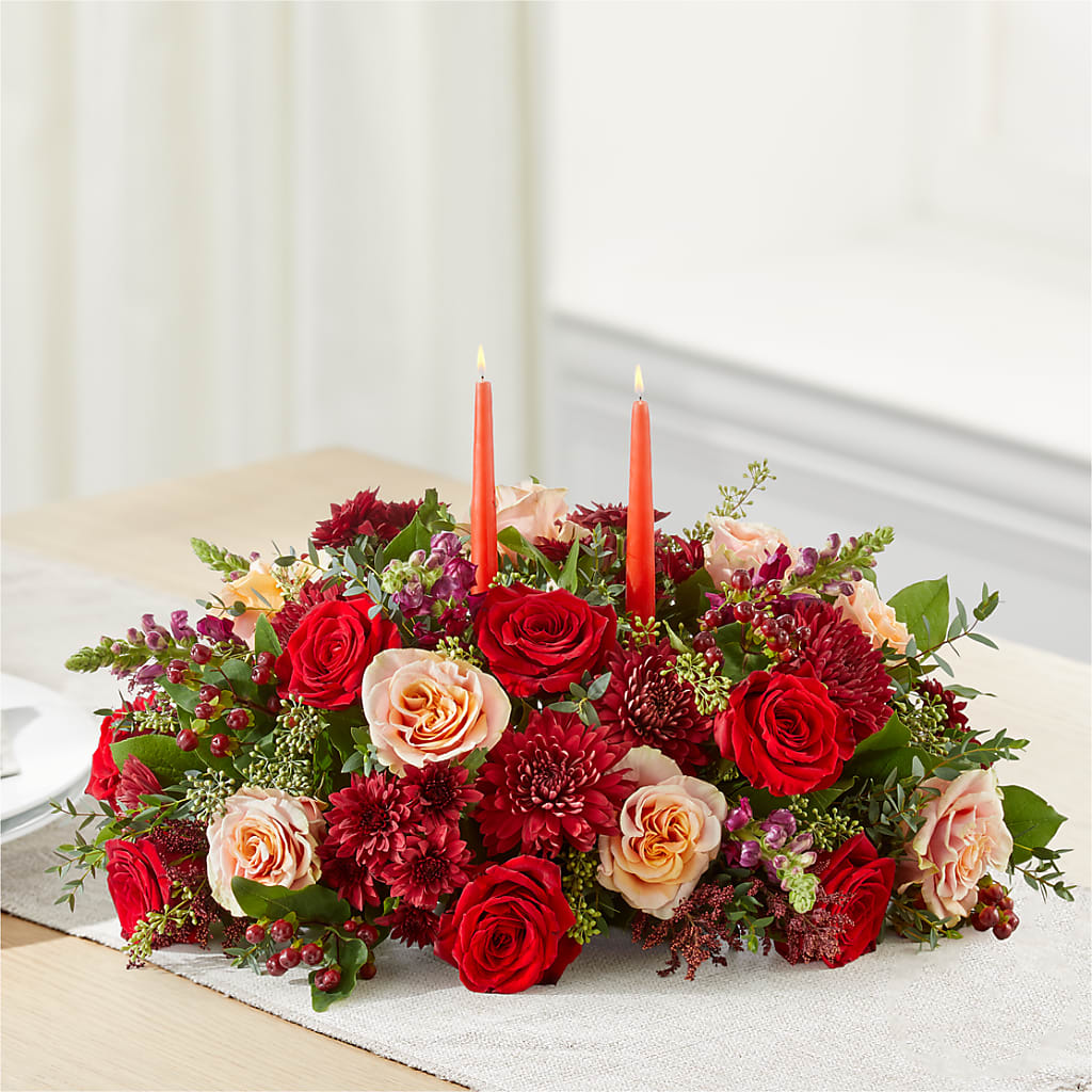 Most Thankful Centerpiece –  A Floral Gallery, Clayton MO