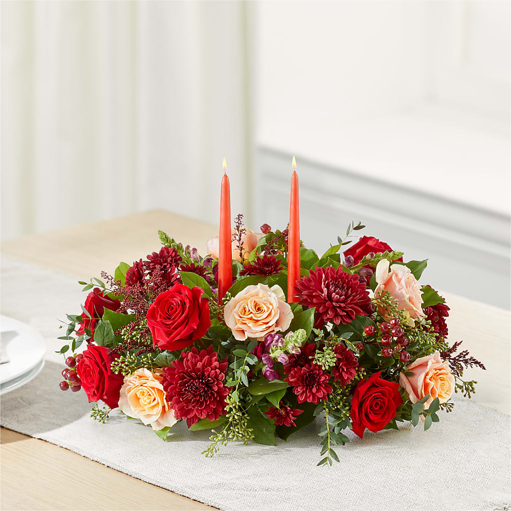 Most Thankful Centerpiece –  A Floral Gallery, Clayton MO