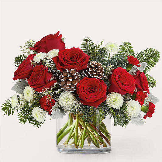 Yule Cheer Bouquet –  A Floral Gallery, Clayton MO