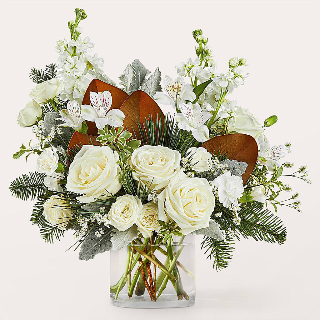 Fresh Snowfall Bouquet –  A Floral Gallery, Clayton MO