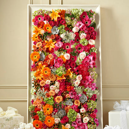 Fresh Picked Floral Wall –  A Floral Gallery, Clayton MO